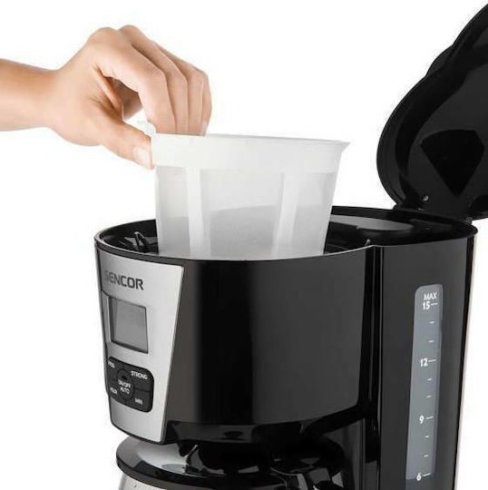 Sencor Filterkaffeemaschine 1000W Black