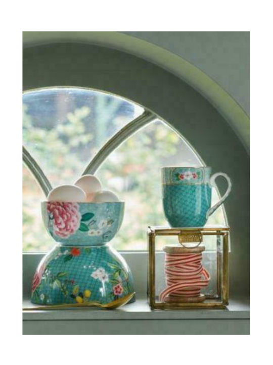 PiP Studio Blushing Birds Porcelain Cup Blue 145ml