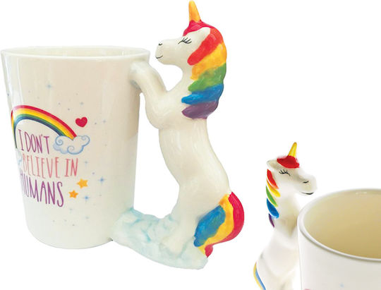 I-Total Unicorn Κούπα Κεραμική Πολύχρωμη 300ml I-Total Unicorn Κούπα Κεραμική Πολύχρωμη 300ml