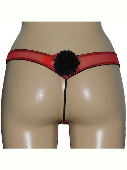 CottonHill Baumwolle Damen Zeichenfolge Rot