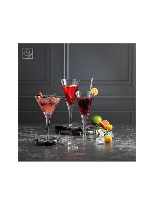 Pasabahce V-line Set of Glasses Cocktail/Drinking made of Glass Stemmed 250ml 12pcs