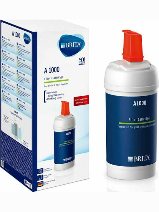 Brita Ανταλλακτικό Φίλτρο Νερού Κάτω Πάγκου από Ενεργό Άνθρακα On Line Active Plus A 1000