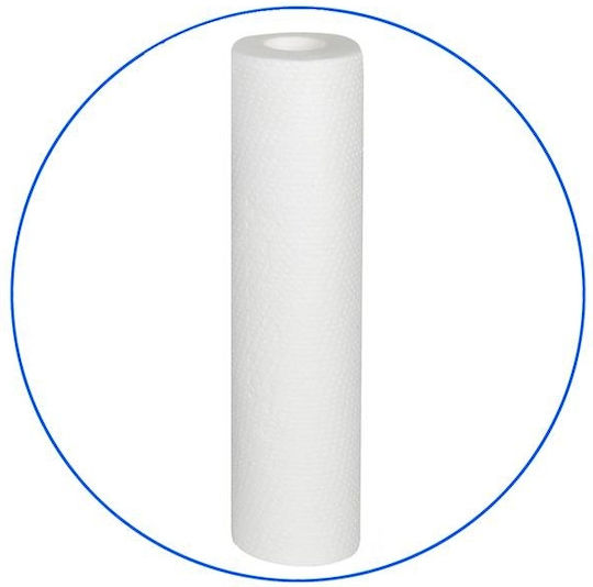 Aqua Filter Filtru de Apă de Înlocuire Alimentare centrală din Polipropilenă 10" FCPS10 10 μm - micrometru