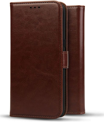 Rosso Element Synthetic Leather Wallet Brown (Galaxy J5 2016)