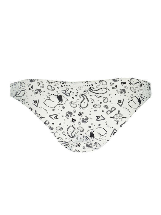 Karl Lagerfeld Bikini Slip White