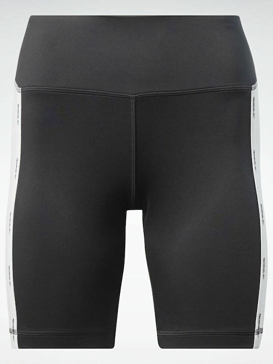 Piping Training Women's Bike Leggings High Waist Night Black