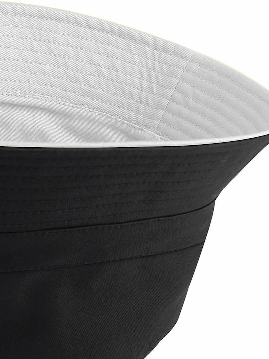 Beechfield B686 Υφασμάτινo Ανδρικό Καπέλο Στυλ Bucket Black / Light Grey