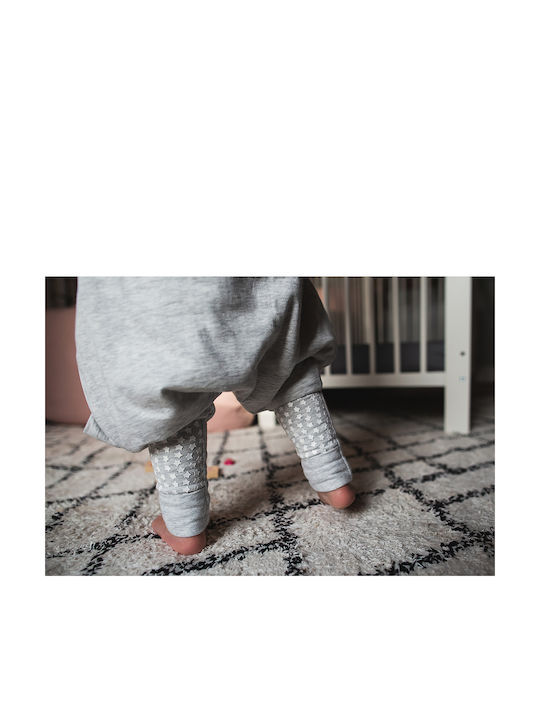 Grobag Winter Sleeping Bag with Feet Steppee 2.5 Tog Grey Marl