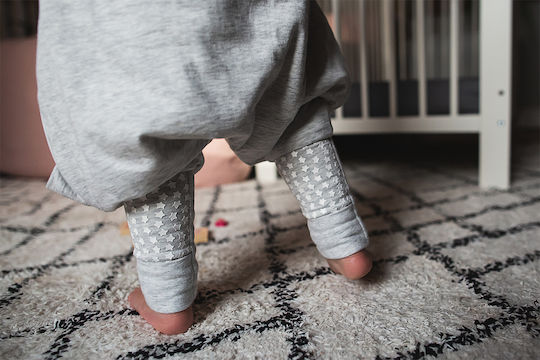 Grobag Iarna Sac de dormit cu picioare Steppee 2.5 tog Grey Marl