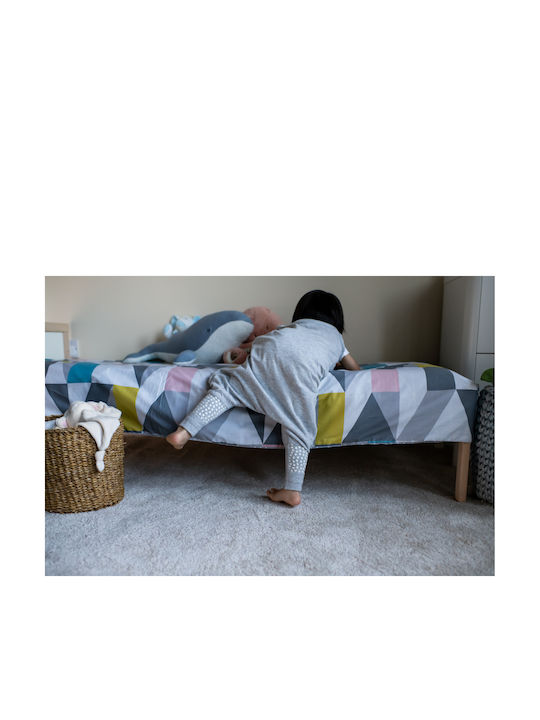 Grobag Winter Sleeping Bag with Feet Steppee 2.5 Tog Grey Marl