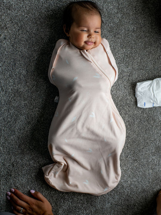 Grobag Autumn Sleeping Bag Swaddle Bag 2.5 Tog Pink Petal