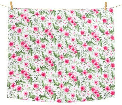 Jukki In Garden Pânză de Înfășat Roz 70x80εκ.