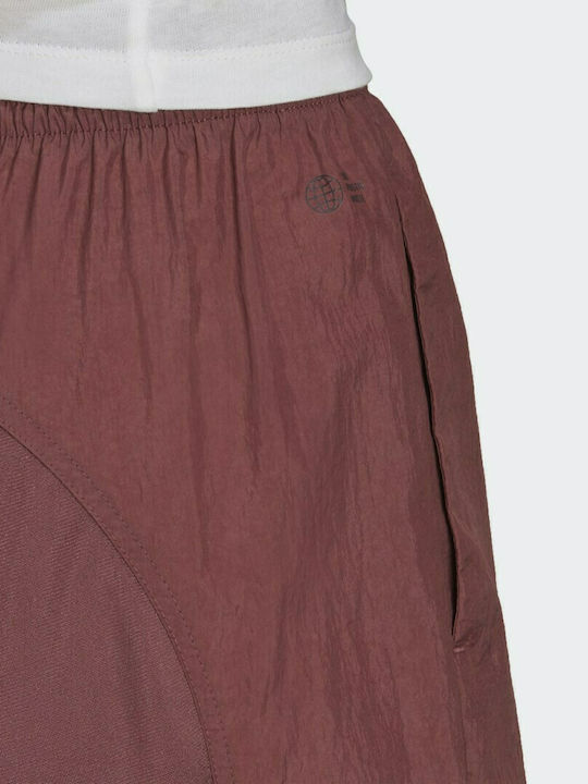 Adicolor High Waist Sweatpants Jogger Quiet Crimson