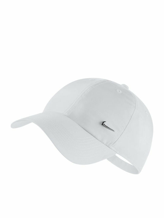 Metal Swoosh Heritage 86 Cap Men's Jockey White