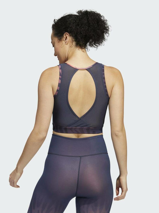 adidas Women's Sports Bra without Padding Purple