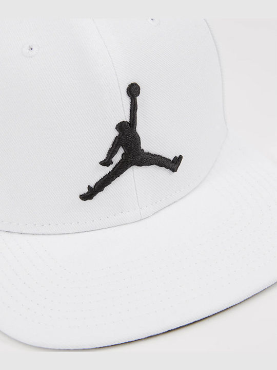 Pro Jumpman Men's Snapback Cap White