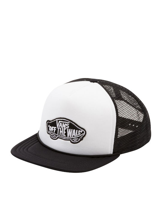 Classic Patch Ανδρικό Jockey με Δίχτυ και Ίσιο Γείσο White/ Black