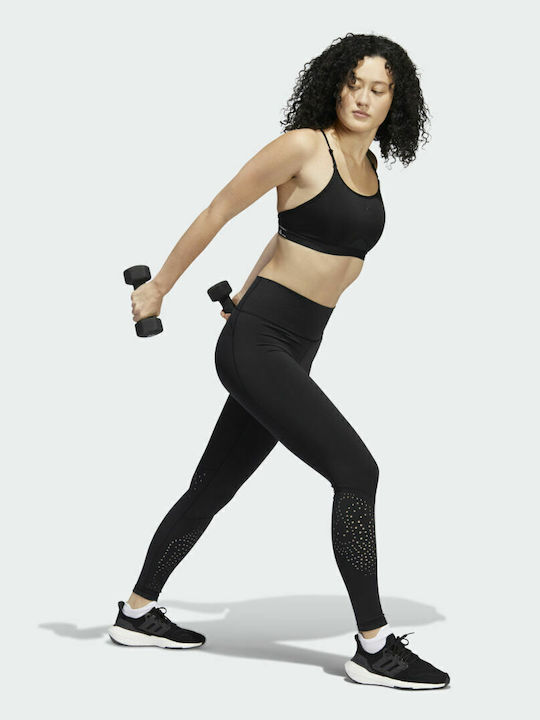 Performance Women's Sports Bra without Padding Black