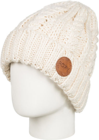 Tram Γυναικείος Beanie Σκούφος σε Μπεζ χρώμα
