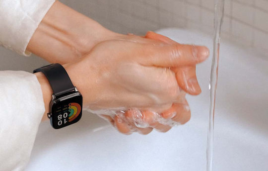 Haylou GST 43mm Smartwatch με Παλμογράφο (Μαύρο)