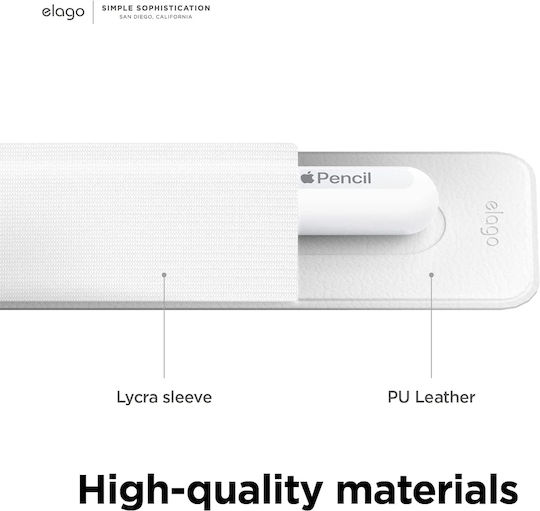 Elago Stylus Case Self-adhesive for Apple Pencil White