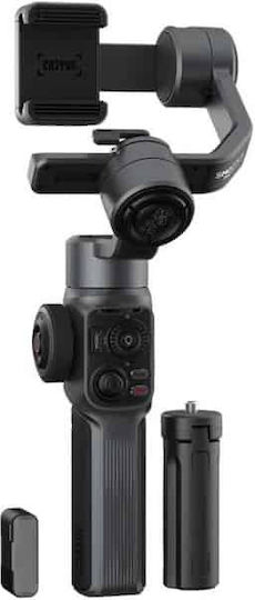 Zhiyun Smooth 5 Phone Gimbal with 3 Axis Stabilization and 25 Operating Hours Black