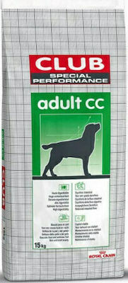 Royal Canin Club Performance Adult CC 15kg Hrană Uscată pentru Câini Adulți cu Pui