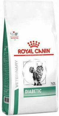 Royal Canin Veterinary Diet Diabetic DS 46 Trockenfutter für erwachsene Katzen mit Geflügel 1.5kg