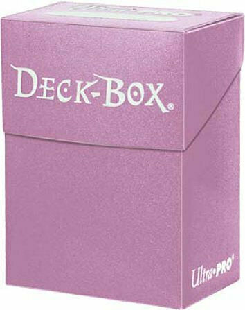 Ultra Pro Deck Box Standard Size Card Box Pink