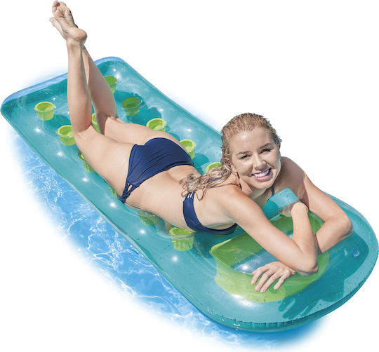 Intex Intex Aufblasbare Meeresmatratze Grün 188x71cm