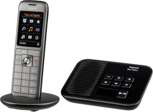 Gigaset CL660A Cordless Phone with Greek Menu Gray