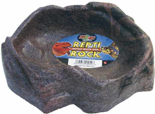 Croci Zoo Med Repti Rock Vaschetta Ταΐστρα/Ποτίστρα για Ενυδρείο Ερπετών