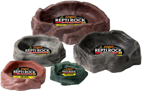 Croci Zoo Med Repti Rock Vaschetta Ταΐστρα/Ποτίστρα για Ενυδρείο Ερπετών