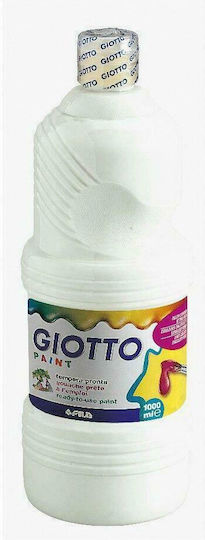 Giotto School Paint Темперни бои Бели в Бутилка 1000мл 1бр