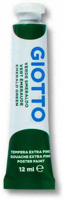 Giotto Tempera Tempera Colour Paint Tube 12ml Green