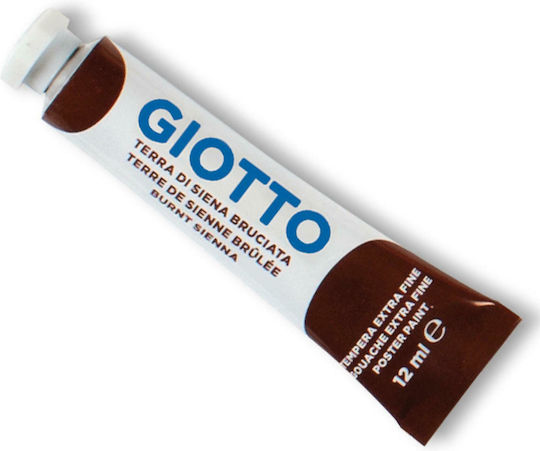 Giotto Tempera Tempera Paints Dark Coffee Dark in Tube 12ml 1pcs 001045784