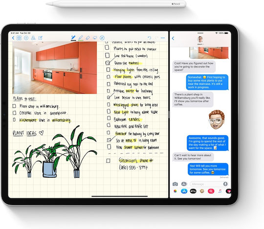 Apple Pencil (2nd Generation) Стилус Пен с Palm Rejection за iPad в Бял цвят MU8F2ZM/A