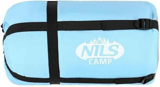 Nils Sleeping Bag Single Summer NC2008 Size Μ Grey-Mint