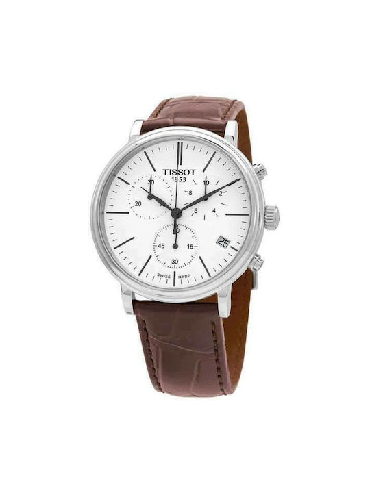 Tissot Carson Premium Chronograph Ρολόι Χρονογράφος Μπαταρίας με