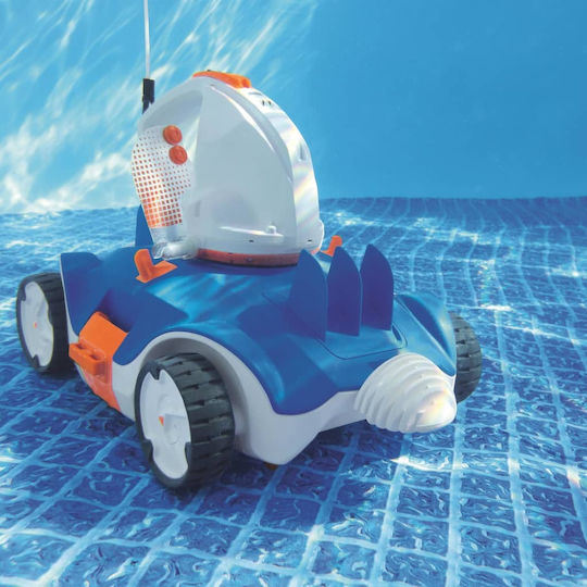 Bestway Flowclear Aquatronix Ασύρματη Σκούπα Ρομπότ Πυθμένα για Πισίνες 45m² με Φίλτρο 4.5lt