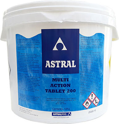 Astral Pool Πολυταμπλέτα Πισίνας Multi-Action 10kg