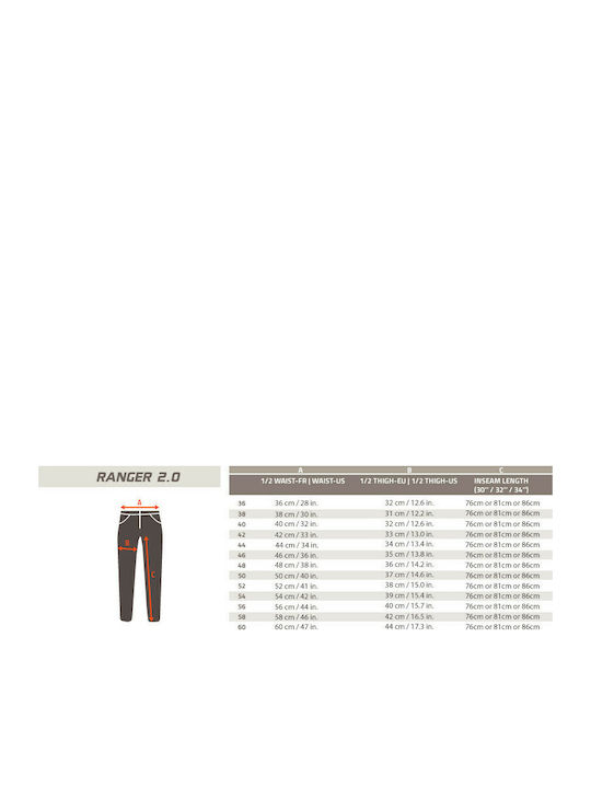 Pentagon Ranger 2.0 Military Pants Camo Green in Khaki Color