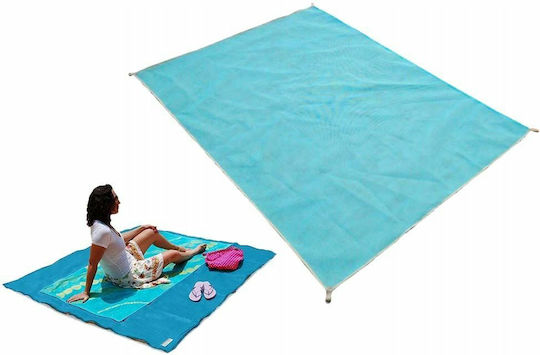 Factory Mat Beach Mat Sand-Free Light Blue 200x150cm