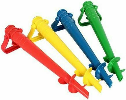 Summertiempo Screwed Plastic Beach Umbrella Base (Various Designs/Colors)