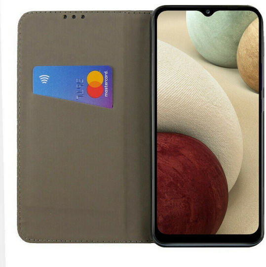 Smart Magnet Buchen Sie Synthetisches Leder Schwarz (Galaxy A12)