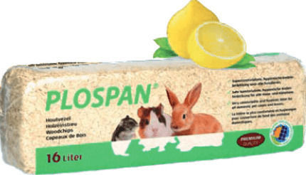 Plospan Woodchip for Rodent Cage with Apple