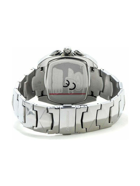 Chronotech Watch Battery with Silver Metal Bracelet CT2185L-09M