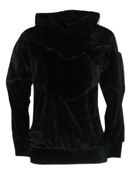 Paco & Co Women's Hooded Sweatshirt Black