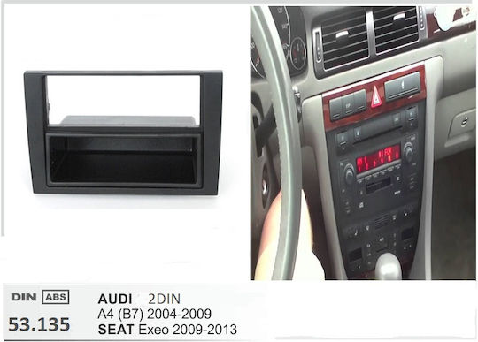 Panoul ușii 2 Din Pentru Audi A4 2005 - 2008 / Audi A4 Cabrio 2001 - 2009 / Seat Exeo 2008 - 2013 pentru Audi A4 2005 2008