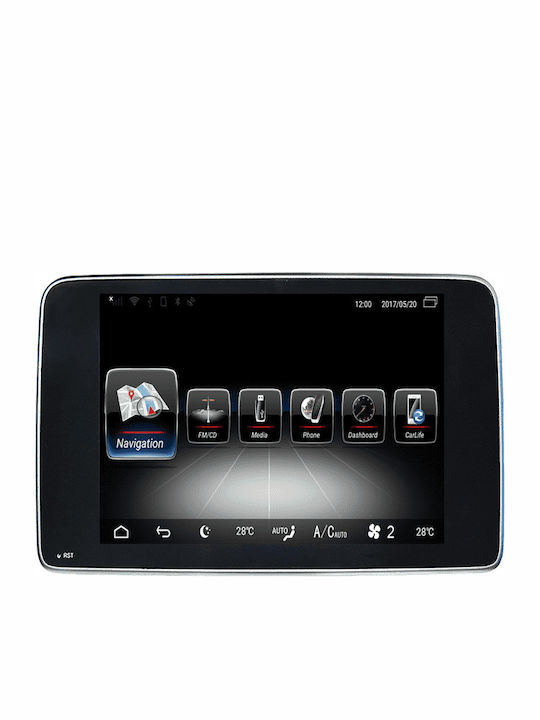 LM Digital Ηχοσύστημα Αυτοκινήτου για Mercedes-Benz A Class / GLA / G Class 2015 > 2017 (Bluetooth/USB/WiFi/GPS/Apple-Carplay/Android-Auto) με Οθόνη Αφής 9"